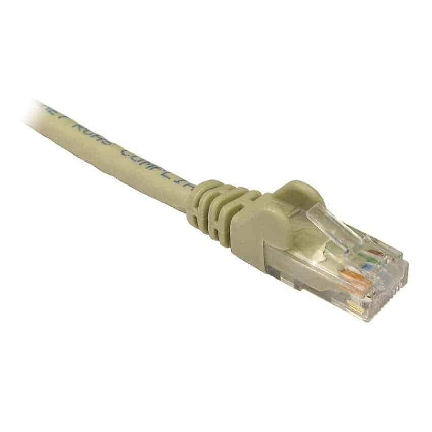 Progressiverobot CAT6 20M Snagless Moulded Gigabit Ethernet Cable RJ45 Grey